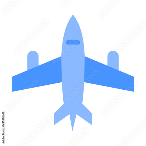 Jet Vector Design Icon Style