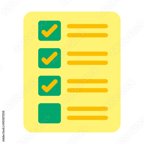 Checklist Vector Design Icon Style