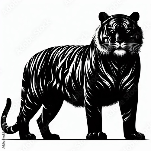 silhouette of animals