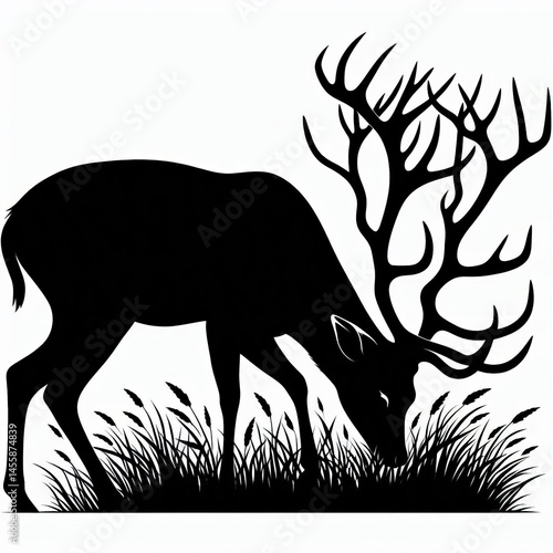 silhouette of animals
