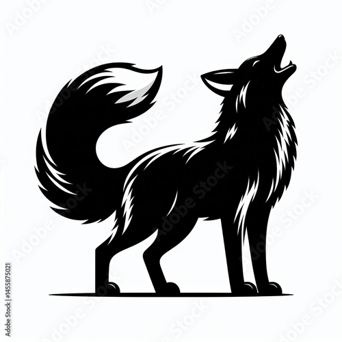 silhouette of animals