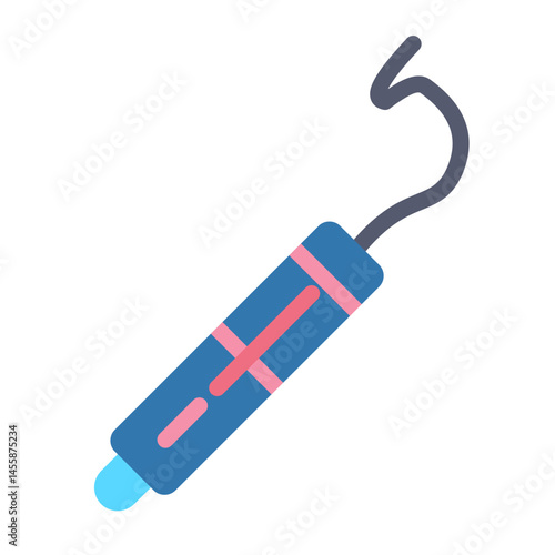 Dental Probe Vector Design Icon Style