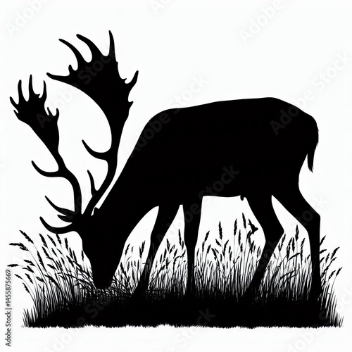 silhouette of animals