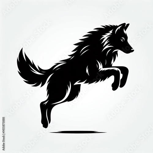 silhouette of animals