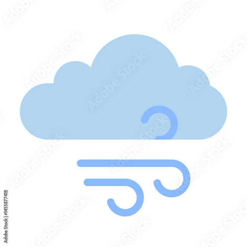 Dust Storm Vector Design Icon Style