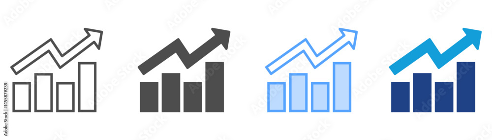 Progress Icon Set Multiple Style Collection Progress Icon Set Multiple Style Collection