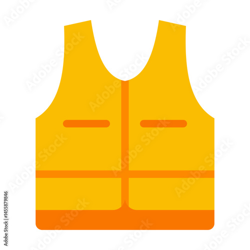 Labour Vest Vector Design Icon Style