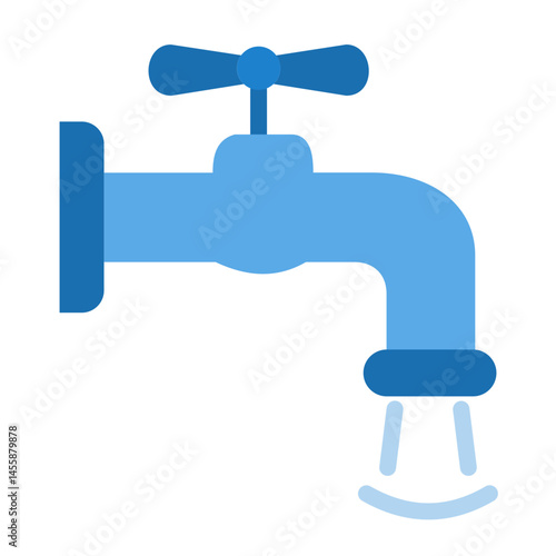 Faucet Vector Design Icon Style