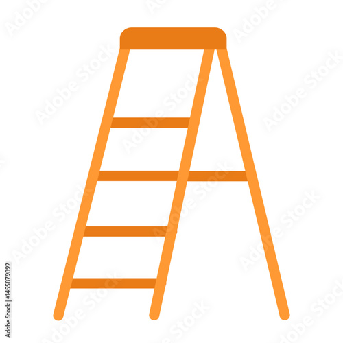 Stepladder Vector Design Icon Style