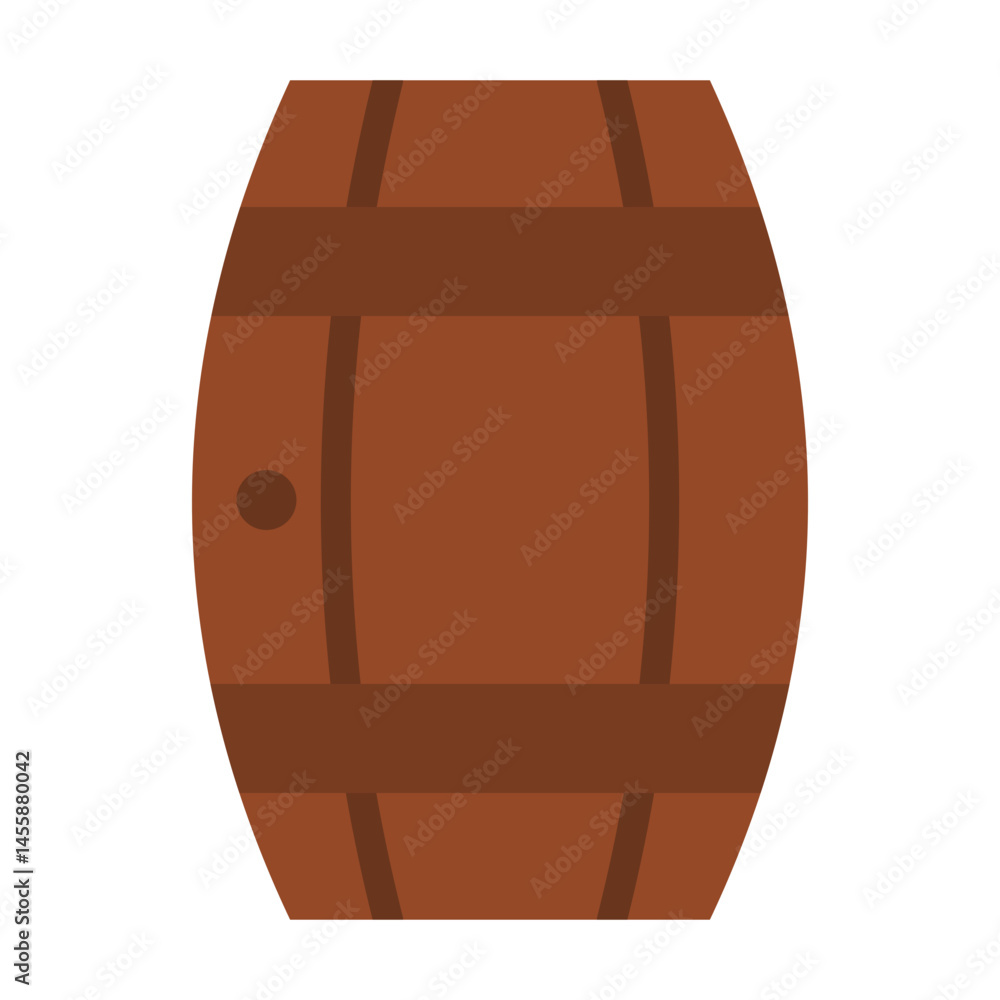 Barrel Vector Design Icon Style Barrel Vector Design Icon Style