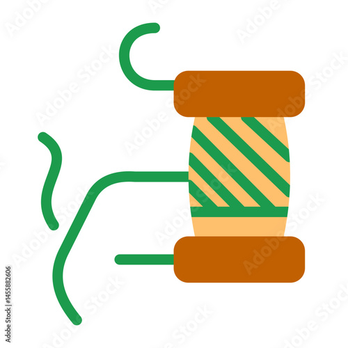 Thread Vector Design Icon Style