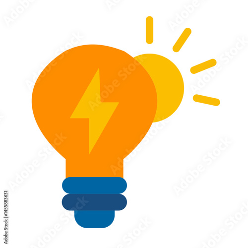 Energy Consumption Vector Design Icon Style