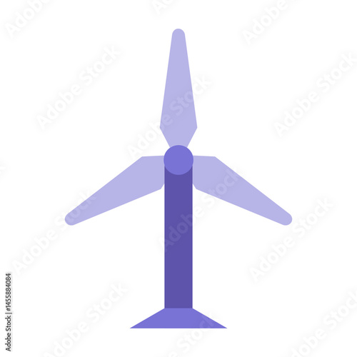 Windmill Vector Design Icon Style