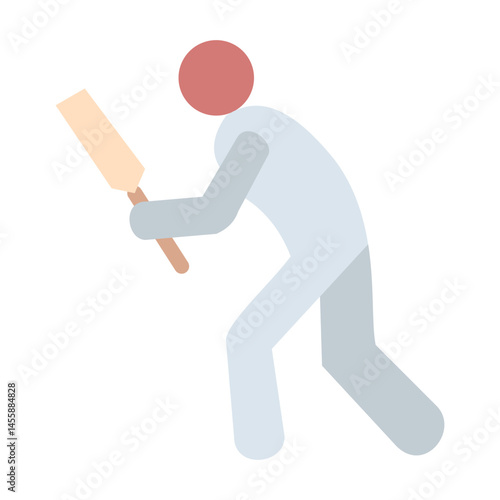 Cricket Vector Design Icon Style