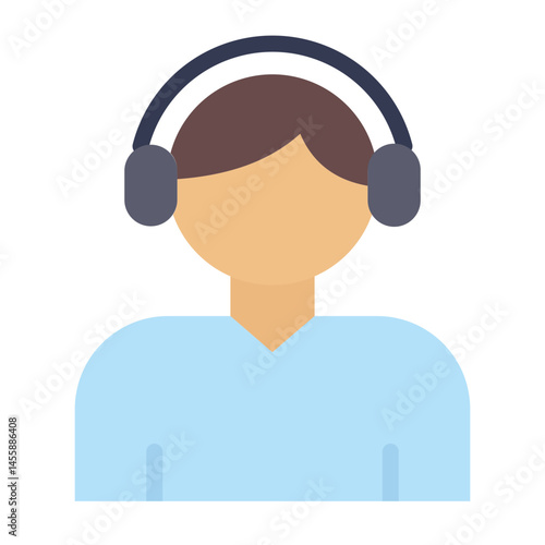 Customer Support Vector Design Icon Style