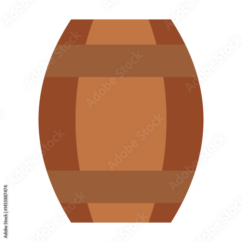 Barrel Vector Design Icon Style