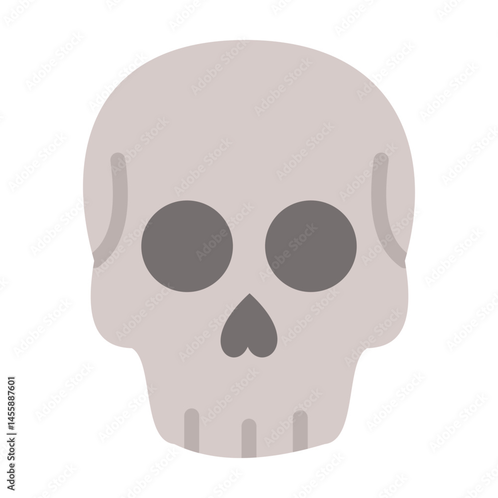Skull Island Vector Design Icon Style Skull Island Vector Design Icon Style