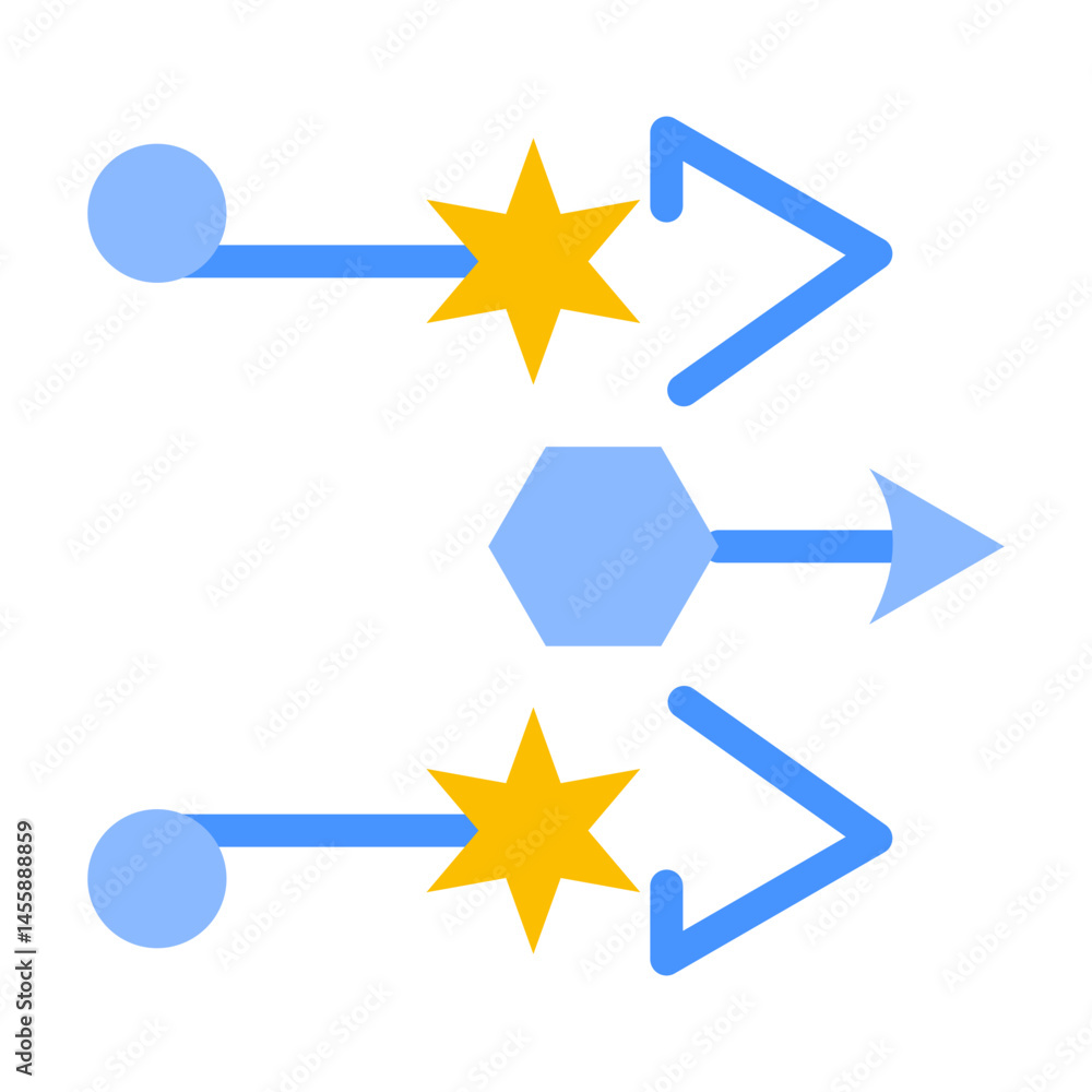Iteration Vector Design Icon Style Iteration Vector Design Icon Style