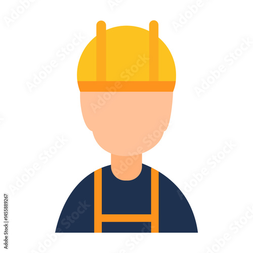 Oil Worker Vector Design Icon Style