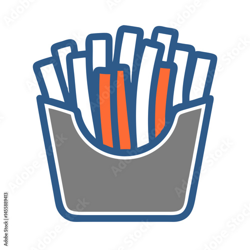 French fries in a carton