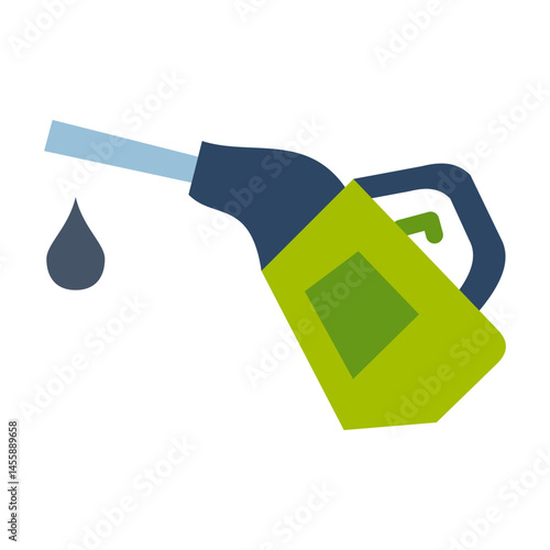 Oil Nozzle Vector Design Icon Style