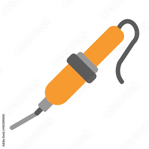 Soldering Iron Vector Design Icon Style