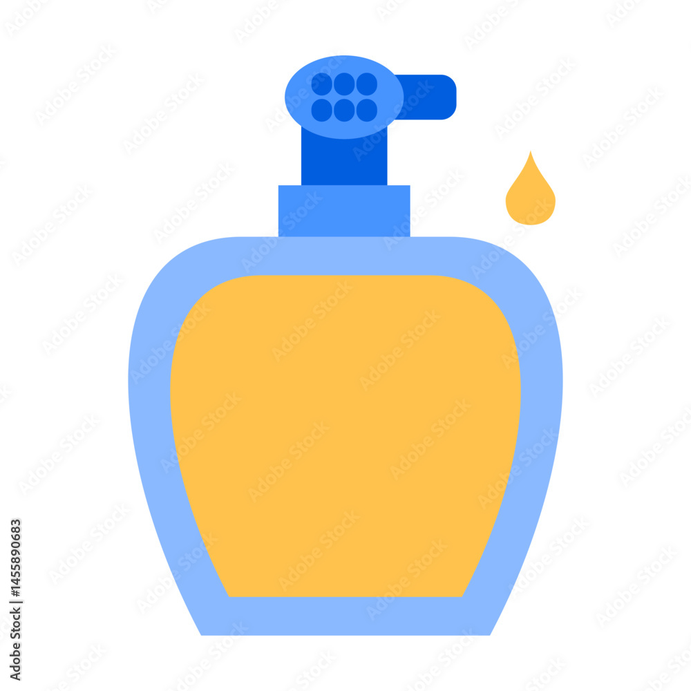 Fototapeta premium Perfume Vector Design Icon Style