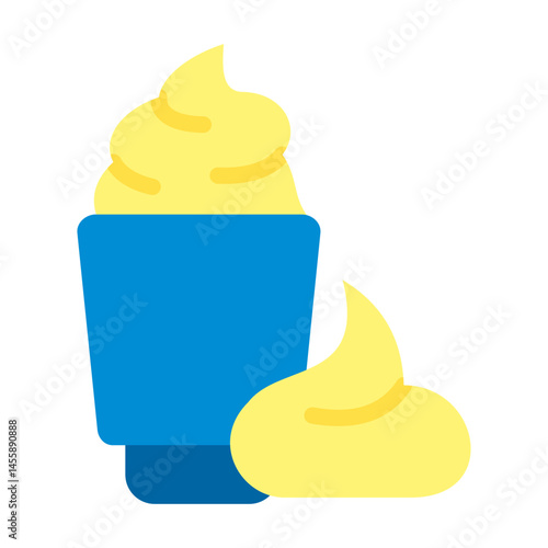 Shaving Cream Vector Design Icon Style