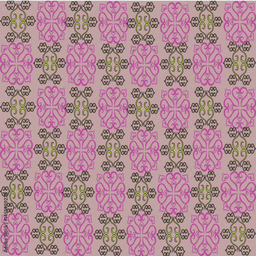 Obraz premium seamless floral pattern
