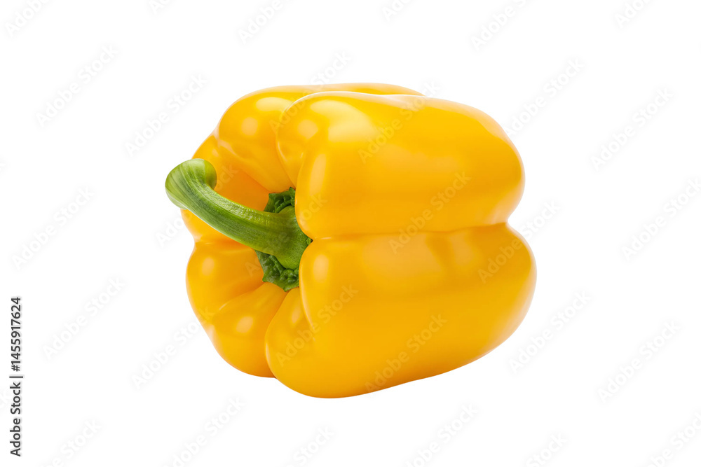 yellow bell pepper isolated on transparent background png yellow bell pepper isolated on transparent background png