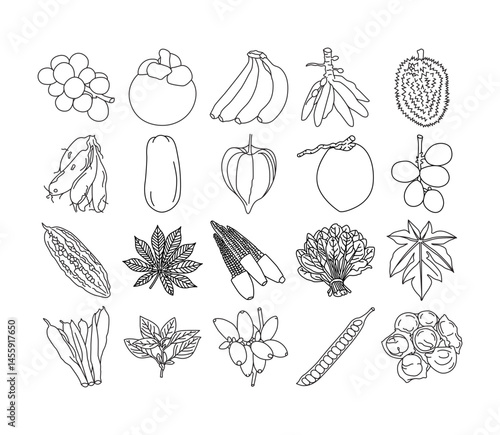 Fruits and Vegetables in Indonesia