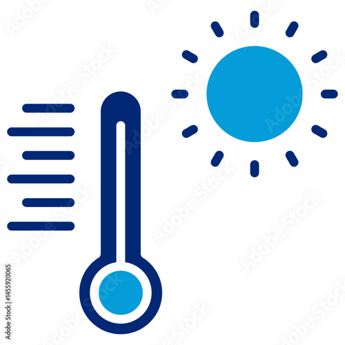 Temperature Icon Element For Design