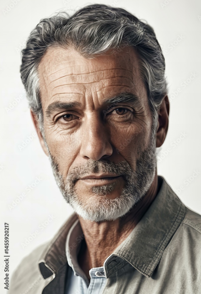 Portrait of a man enjoying life with a fun and energetic personality.