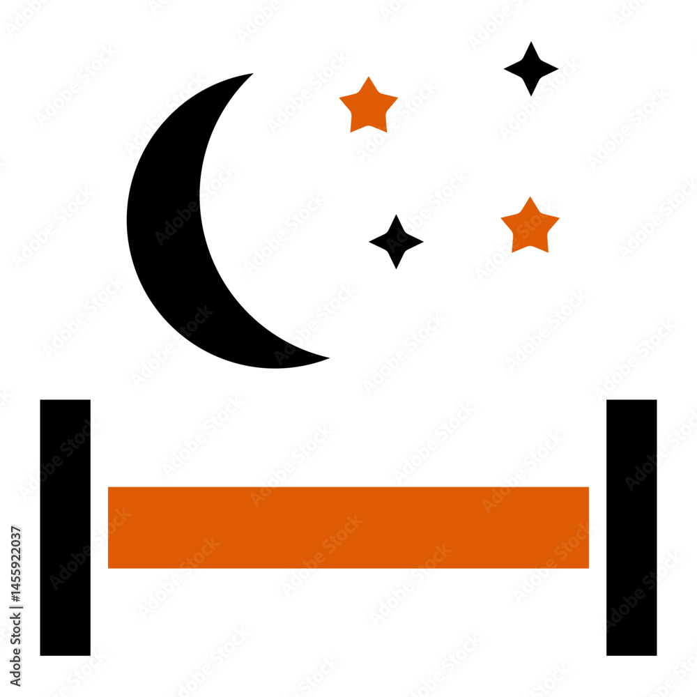 Clear Night Icon Element For Design Clear Night Icon Element For Design