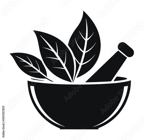 Herbal Mortar and Pestle Icon