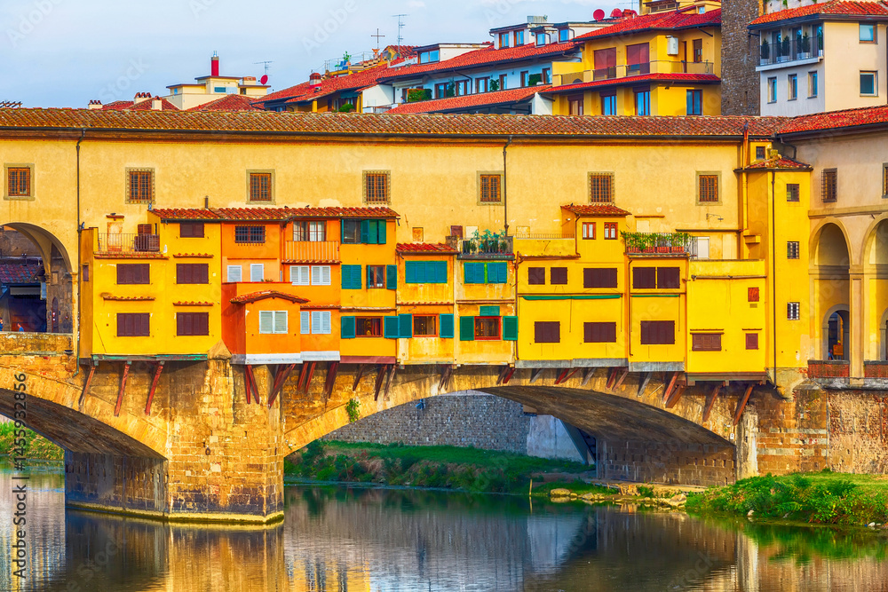 Ponte Vecchio in Florence, Tuscany, Italy