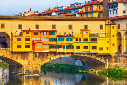Obraz na płótnie Ponte Vecchio in Florence, Tuscany, Italy w salonie