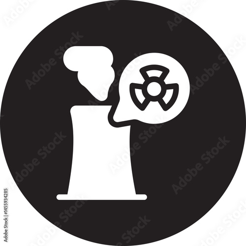 nuclear glyph icon