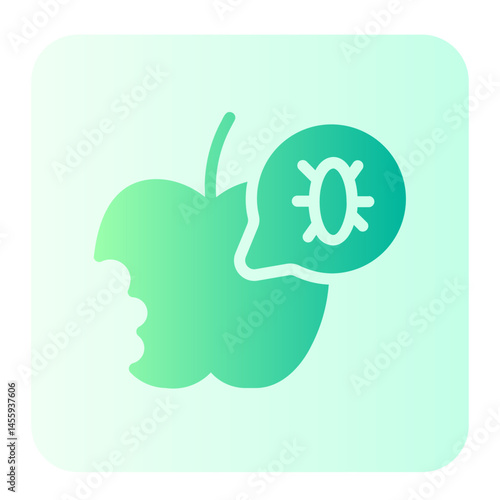 contamination gradient icon