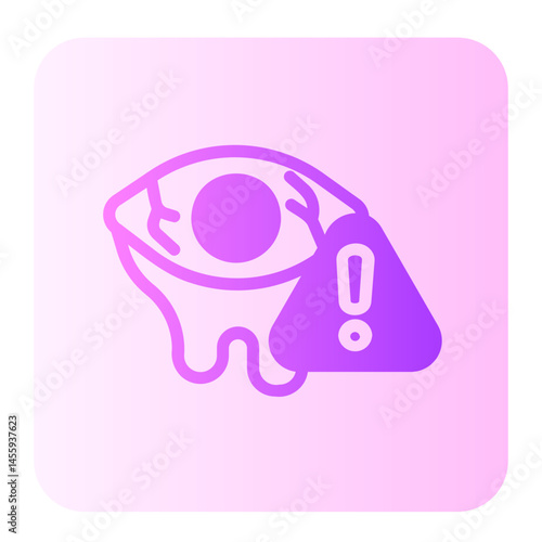 conjunctivitis gradient icon