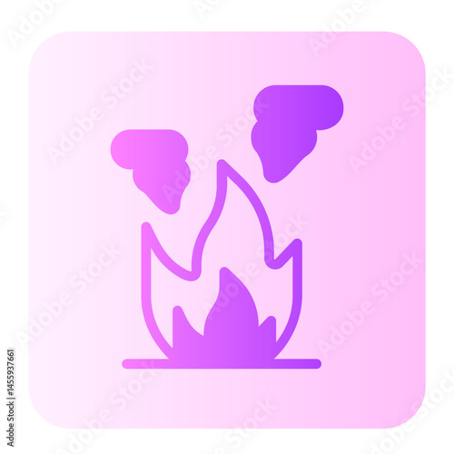 fire gradient icon