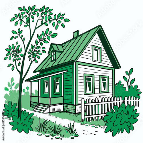 green house vector icon 