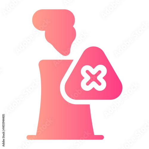 pollution gradient icon