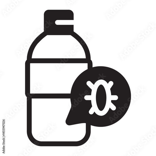 waterborne glyph icon