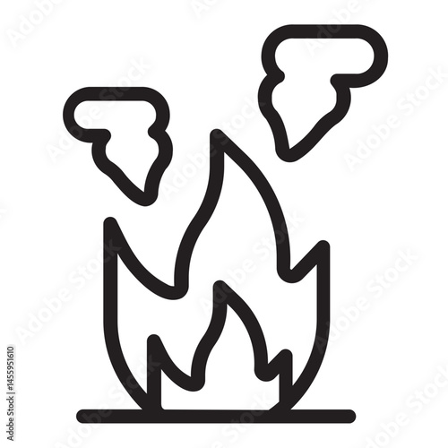 fire line icon