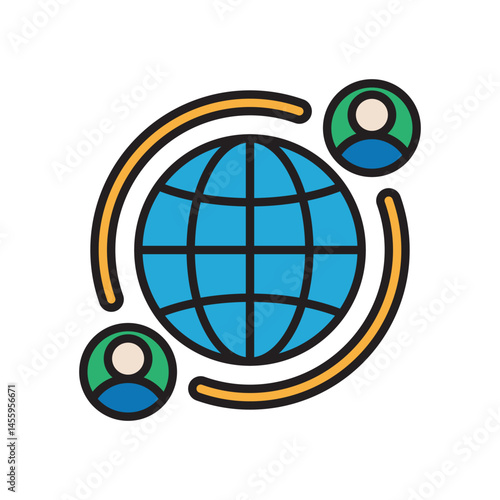 World Population Sticker