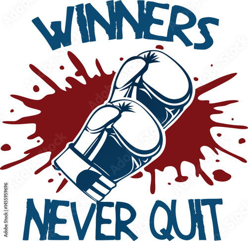winner Never Quite typography Tshirt Design Print  Ready epos cut file 