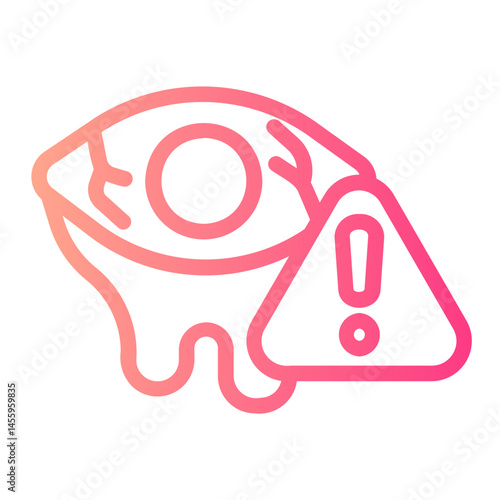 conjunctivitis gradient icon