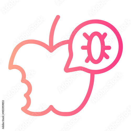 contamination gradient icon