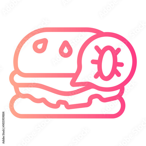 contamination gradient icon